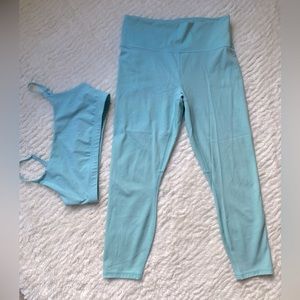 Fabletics Leggings and Sports Bra Set